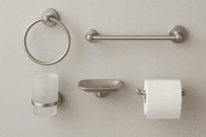 Stainless Steel Bathroom Accessories Sets