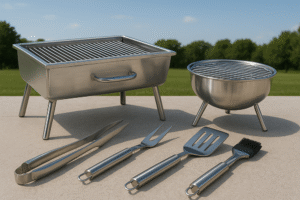Stainless Steel BBQ Grills & Tools