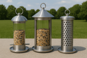 Stainless Steel Bird Feeders