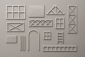 Stainless Steel Model Building Parts