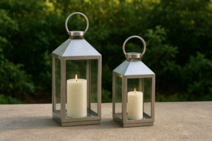 Stainless Steel Outdoor Lanterns