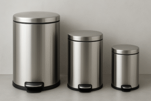 Steel Trash Cans