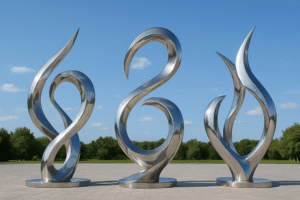 Stainless Steel Decorative Sculptures