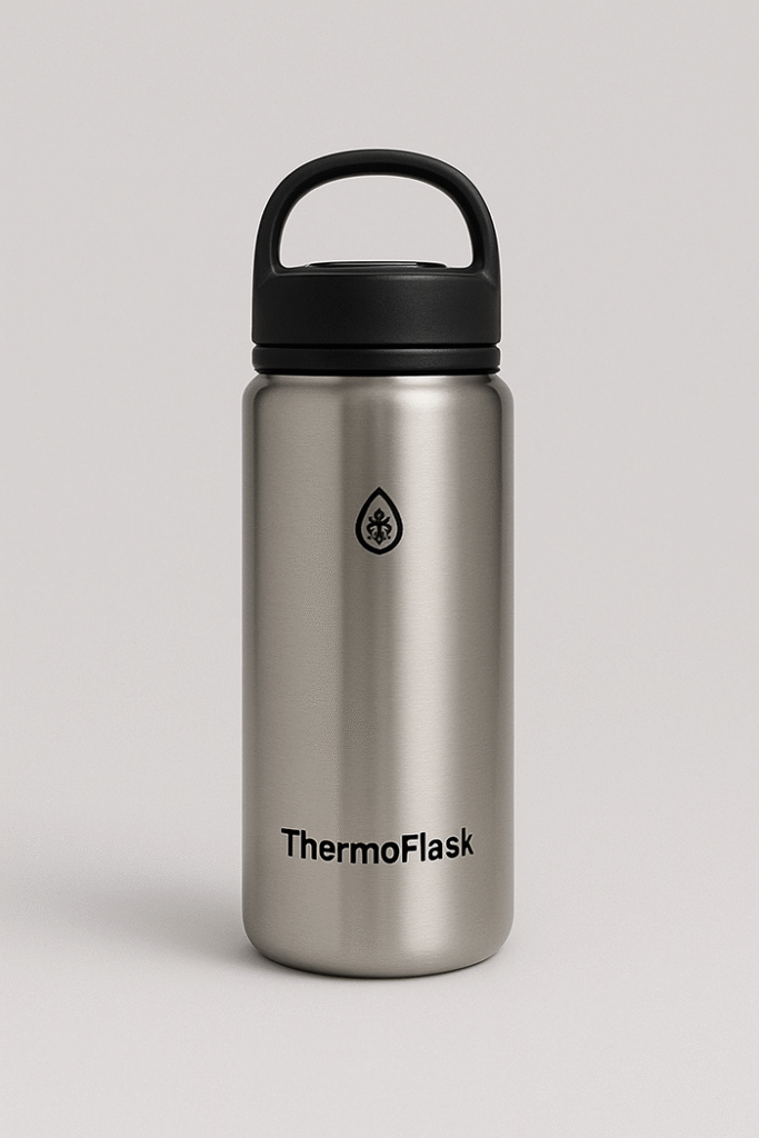 ThermoFlask Double-Wall Stainless Steel Bottle